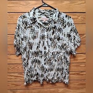 Ladies Short sleeve Philosophy shirt size Medium